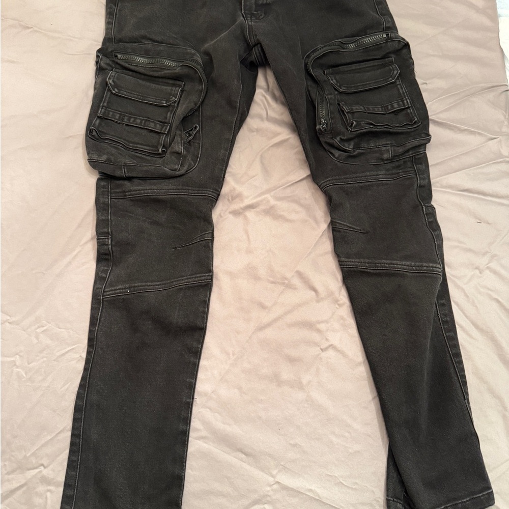 Smoke Rise Men's Black jeans